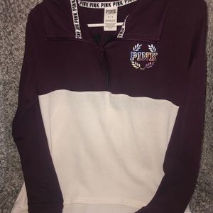 🌸VS PINK HALF ZIP🌸
